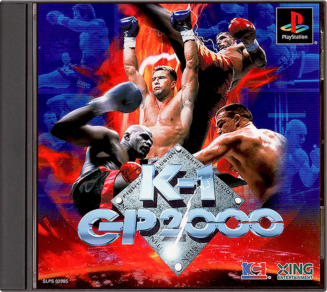 Fighting Illusion K-1 Grand Prix box art for Playstation